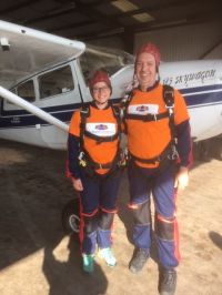 Beth and Iain's Sky Dive for Autism Initiatives