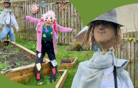 Autism Initiatives services get creative for spring scarecrow competition